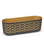 Skrzynka AZTEK 60  korpus czarny + wkład  złoty jasny Lamela