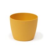 Osłonka-doniczka MAGNOLIA jumper fi 16  musztardowy Lamela