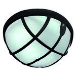 Plafoniera zewnętrzna AQUA OPAQUE BLACK HOROZ