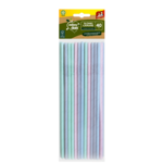 Słomki z papieru pastelowe 40 szt.