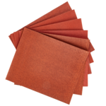 Papier ścierny w arkuszu 230 x 280 mm, K80, K100x2, K180x2, K240, zestaw 6 szt, VERTO