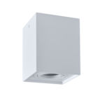 Oprawa natynkowa metalowa kwadratowa POLUX HADAR Q1 GU10 biała