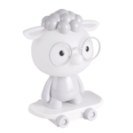 Lampka nocna LED OWCA na deskorolce szara 2,5 W POLUX