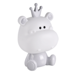 Lampka nocna LED HIPOPOTAM szary 2,5 W POLUX