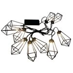 Girlanda POLUX ALBORG 10 LED czarna IP20