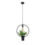 Lampa wisząca IL MIO SOREN czarna 1xE27 okrągła