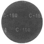 Siatka ścierna na rzep, 225 mm, K180, do szlifierki 59G260, 59G264, 59G265,10 szt, GRAPHITE