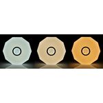Plafon LED DIAMOND 24 W 2040 lm 39 cm pilot