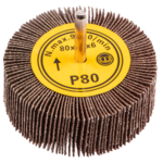 Ściernica listkowa trzpieniowa 80 x 30 mm K80 GRAPHITE