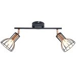 Spot Polux SOFIA 2xE14 czarny