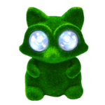 Lampka solarna LISEK zielony