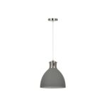 Lampa wisząca Lola MD-HN8100-GR+S.NICK 60 W szara