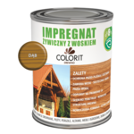 Impregnat żywiczny z woskiem Dąb 750 ml Colorit Drewno