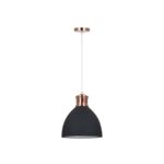 Lampa wisząca Lola MD-HN8100-BK+RC 60 W grafitowa