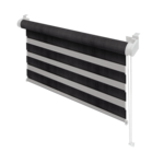 Roleta Dzień i Noc 57 x 140 cm ciemny popiel