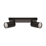 Oprawa ścienno-sufitowa MANAM GU10 2L BLACK STRÜHM