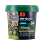 Impregnat akrylowy do drewna PREMIUM 1 l szary Dragon