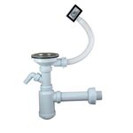 Syfon zlewozmywakowy 1-komorowy butelkowy