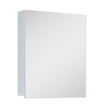 Szafka łazienkowa wisząca z lustrem 40 1D White