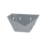 Doniczka modułowa na ścianę antracytowa 15 x 29 x 21 cm