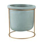 Osłonka betonowa na nodze szara 15 x 16,5 cm