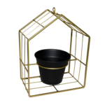 Osłonka Modern home pojedyncza metal 13 x 20 x 25 cm