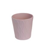Osłonka ceramiczna roti różowa 13,4 x 13,1 cm