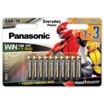 Zestaw baterii Panasonic AAA LR03 7+3 Everyday Power