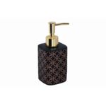 Dozownik mydła Glossy czarny