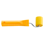 Rolka dociskowa 5 cm x 38 mm PU 6 mm żółta