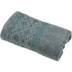 Ręcznik łazienkowy Vetro 90 x 50 Antracyt Bawełna TEXPOL