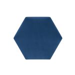 Panel tapicerowany HEXAGO PH  niebieski 17 x 17 cm ME15