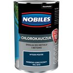 Emalia chlorokauczukowa Niebieski Gorczycowy 0,9 l NOBILES
