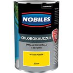 Emalia chlorokauczukowa Żółty 0,9 l NOBILES