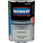 Emalia chlorokauczukowa Popielaty Jasny 0,9 l NOBILES
