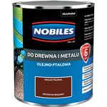 Emalia ftalowa Ftalonal Brązowy półpołysk 0,7 l NOBILES