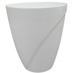 Doniczka Romantika 15 cm biała