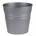 Doniczka Wiadro 22 cm szara