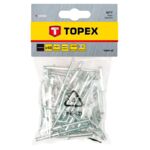 Nit aluminiowy 4,0 x 10 mm 50 sztuk TOPEX