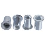 Nitonakrętki aluminiowe M6, 20 sztuk TOPEX