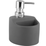 Dozownik ceramiczny Yogo szary mat