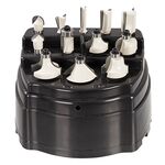 Frez widiowy, trzpień 8 mm, zestaw 12 sztuk GRAPHITE