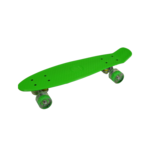 Deskorolka LED zielona