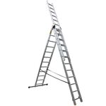 Drabina wielofunkcyjna 3x12 stopniowa PRO tłoczona 150 kg DRABEST