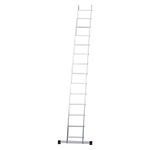 Drabina przystawna aluminiowa 14 stopniowa BASIC tłoczona 150 kg DRABEST