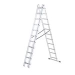 Drabina wielofunkcyjna dla domu 3x11 stopni BASIC tłoczona 150 kg DRABEST