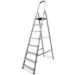 Drabina aluminiowa domowa 8 stopniowa 125 kg DRABEST