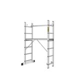 Rusztowanie aluminiowe drabinowe BASIC 2x6 z podestem 33 x 114 cm DRABEST