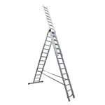 Drabina wielofunkcyjna 3x14 stopniowa PRO tłoczona 150 kg DRABEST