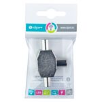 Rozgałęźnik antenowy 2 x wtyk 1 x gniazdo BMUR02 DPM